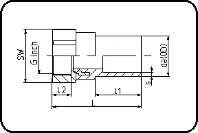 Čelik R-unutrašnji navoj za E-adapter, W/P-TW, brizganje, elektrofuzija, PE 100-RC crna – kod 180.1