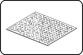 Folija MSB/MST, microspike/microspike - 5,15m, Liner I / ÖNORM S 2073, kalandrisano, Zavarivanje vrućim klinom, HDPE crna – kod 529.8