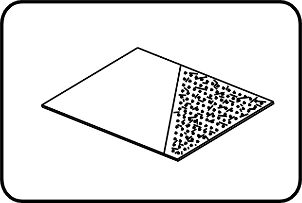 Folija MSB/G, microspike/glatka - 5,15m, kalandrisano, Zavarivanje vrućim klinom, HDPE crna – kod 530