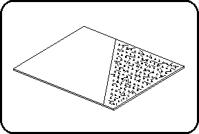 Folija MSB+/G, microspike+/glatka - 7m, ÖNORM S 2073, kalandrisano, Zavarivanje vrućim klinom, HDPE crna – kod 540.8
