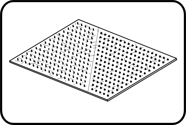 Folija MSB/MST+, microspike/microspike+ - 7m, DIBt, kalandrisano, Zavarivanje vrućim klinom, HDPE crna – kod 547.4