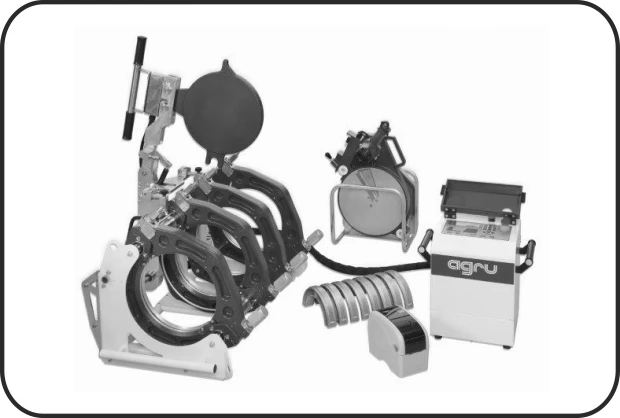 WhiteLineA-Pro CNC, Uređaj za čeono zavarivanje, uklj. beleženje podataka, uklj. stege, PE 100-RC, PP – kod CN.000