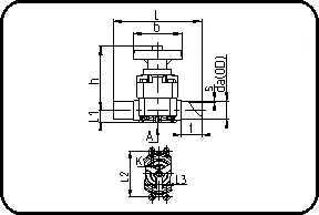 Membranski ventil, ručno upravljanje, EPDM/PTFE membrana, čeono + IR + HPF zavarivanje, PVDF UHP prirodna – kod 342.10