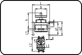 Membranski ventil, ručno upravljanje, EPDM/PTFE membrana, prirubnički priključak, PVDF UHP prirodna – kod 342.20