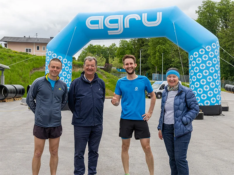 Učesnici Wings for Life World Run trke na lokaciji AGRU u Bad Halu